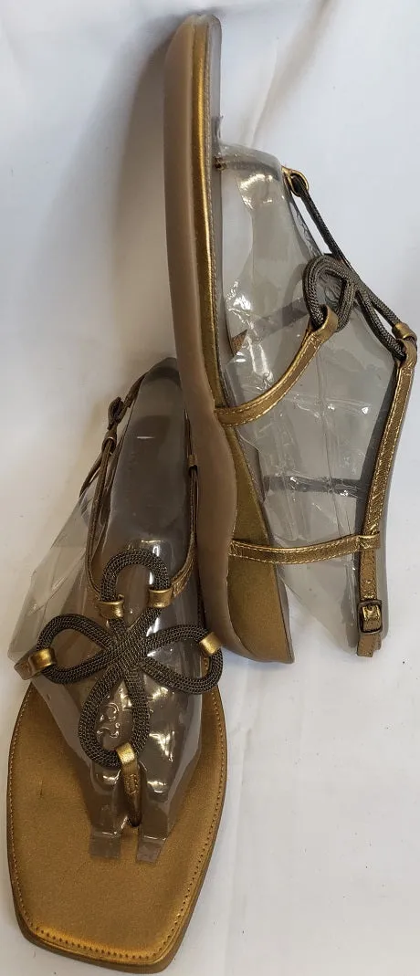 1.5" Soulmate -- Women's Wedge Sling Sandal -- Bronze