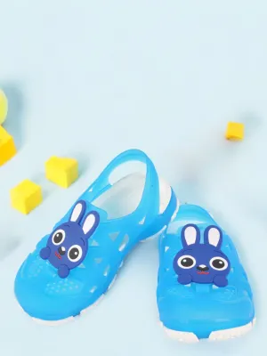 Adorable Bunny Cartoon Design Clogs for Boys