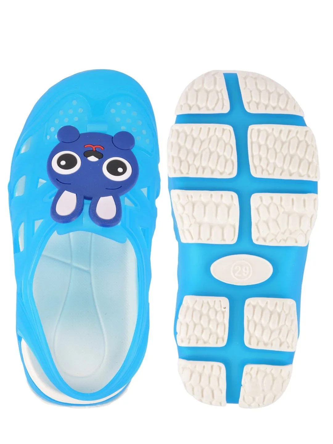 Adorable Bunny Cartoon Design Clogs for Boys