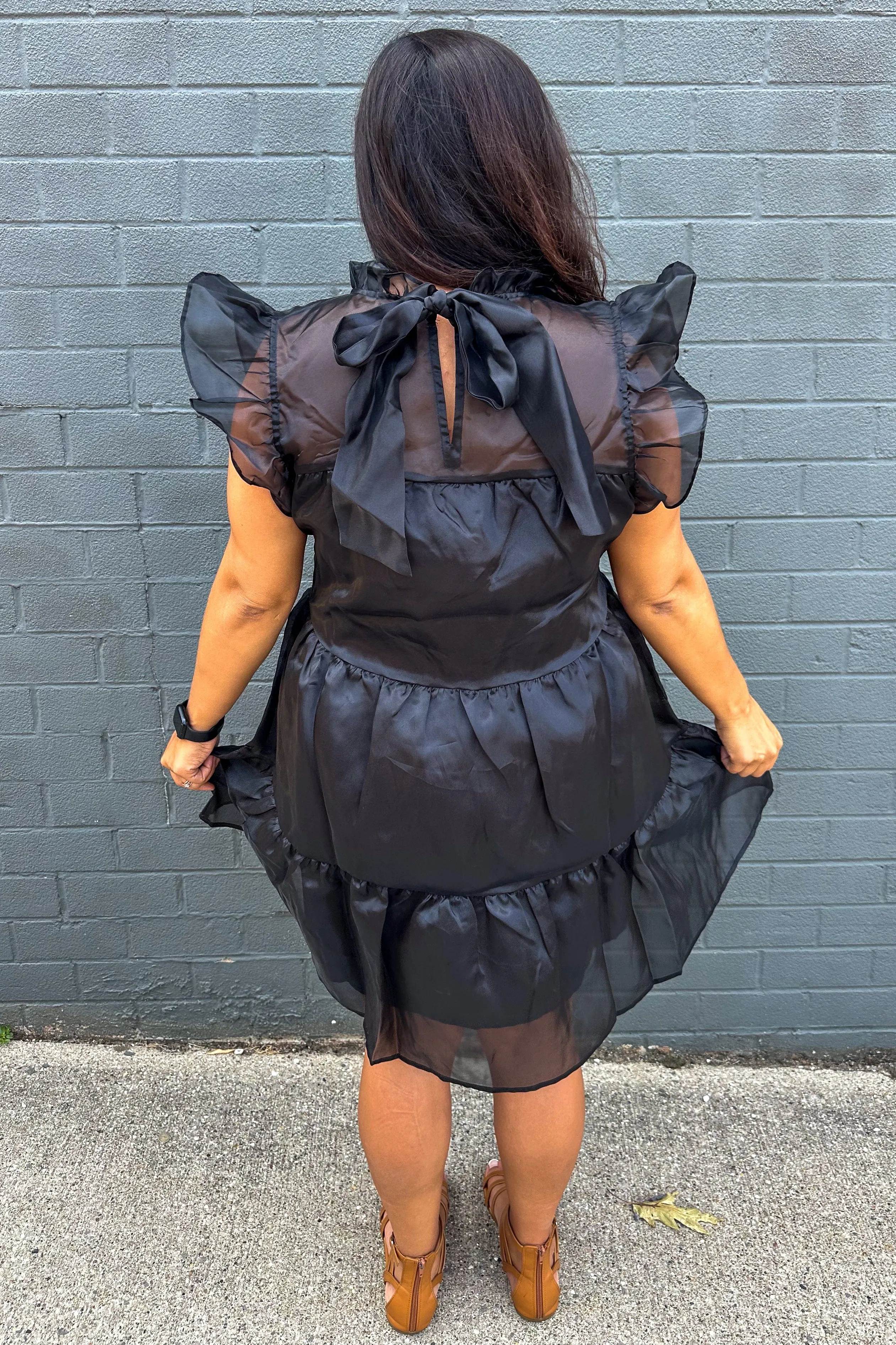 Black Jane Holiday Party Dress
