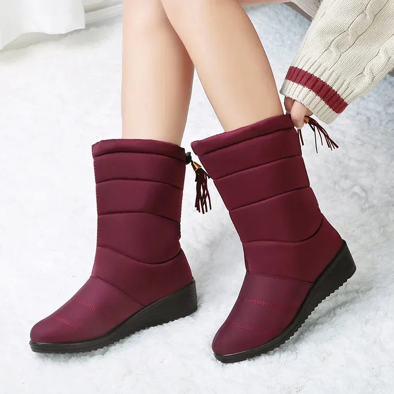 BORA | Mid-Calf Plush Winter Boots