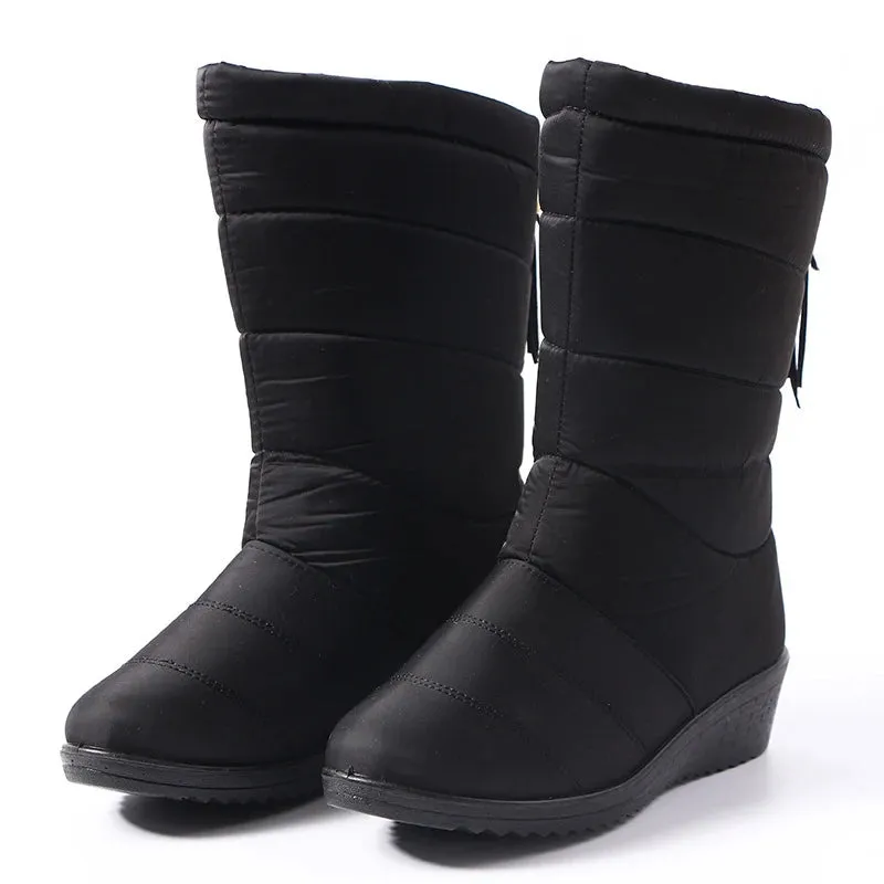 BORA | Mid-Calf Plush Winter Boots