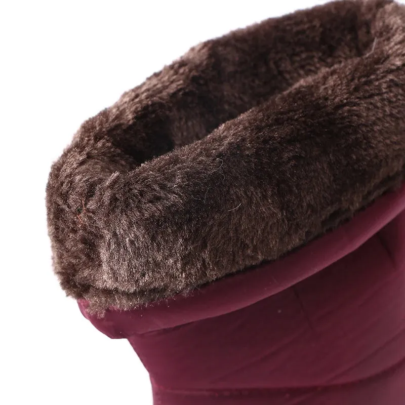 BORA | Mid-Calf Plush Winter Boots