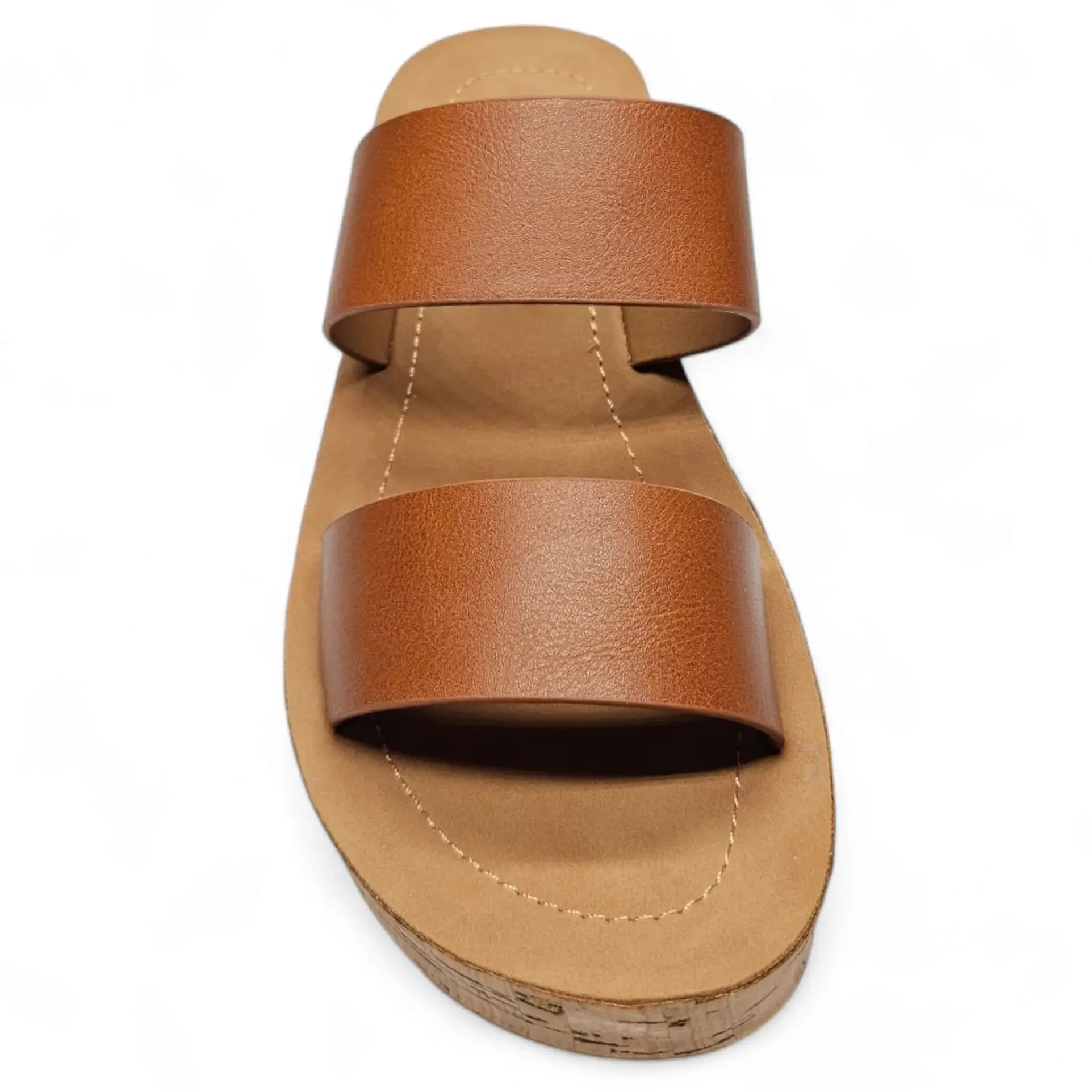 Double Band Platform Whisper Sandal