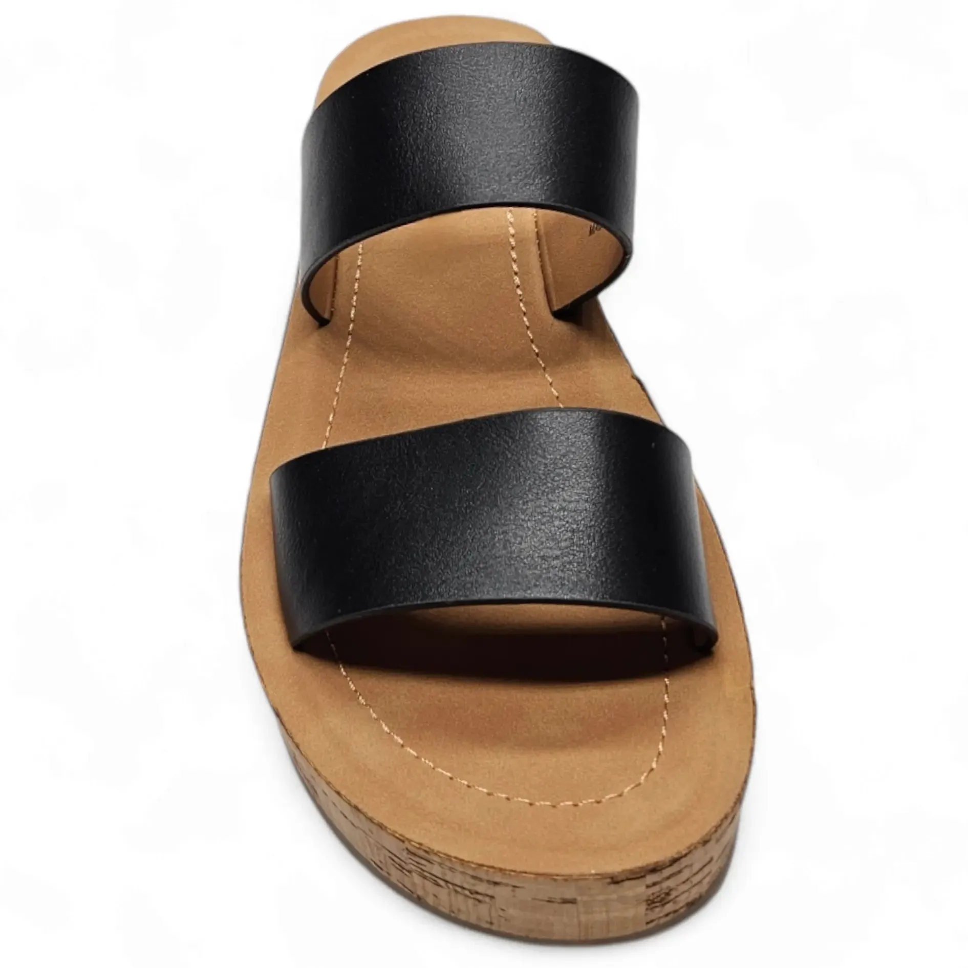 Double Band Platform Whisper Sandal