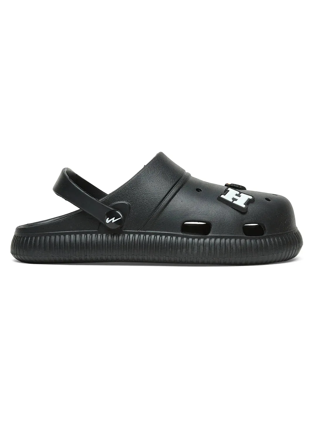 GC-9002C Black Child Clogs