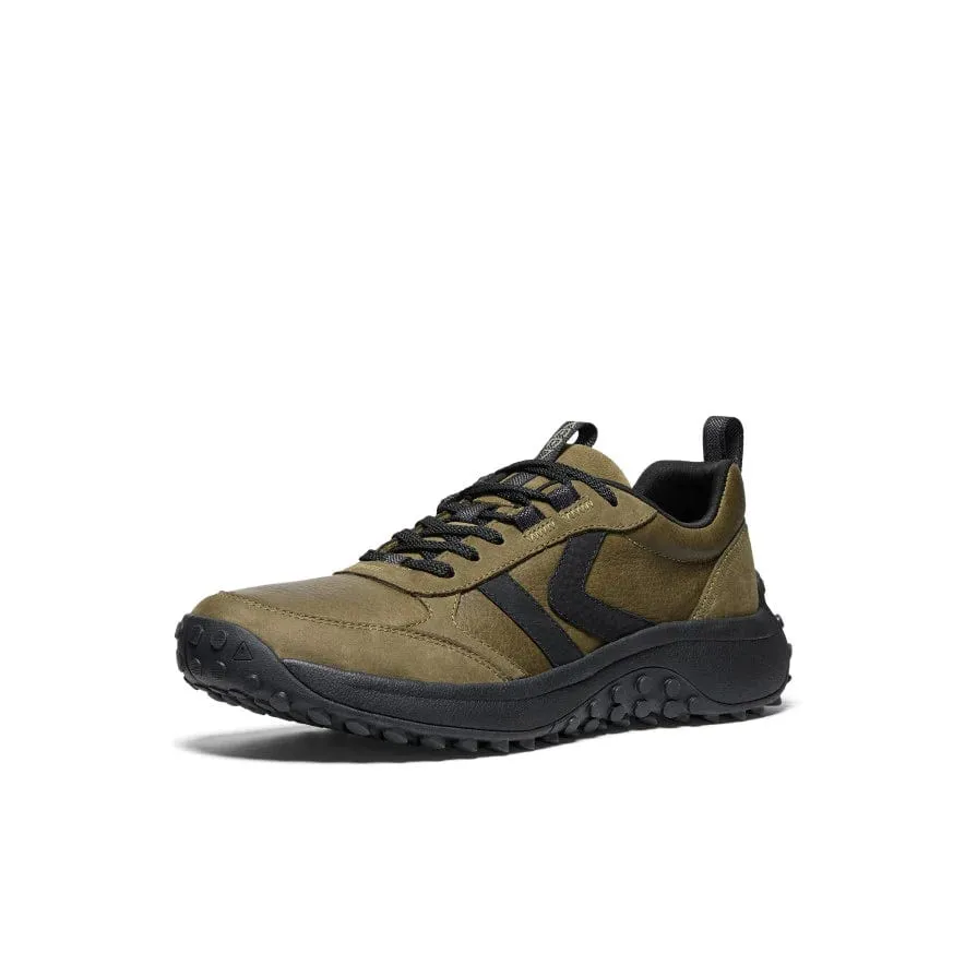 Keen Men's KS86 Leather Sneakers- Dark Olive