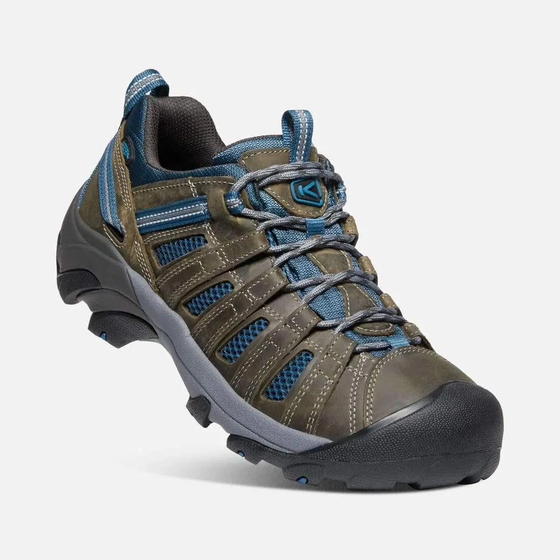 Keen Men's Voyageur Hiking Shoes- Alcatraz/ Legion Blue