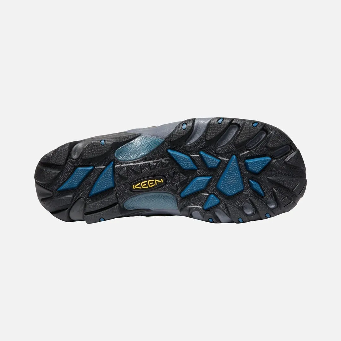 Keen Men's Voyageur Hiking Shoes- Alcatraz/ Legion Blue