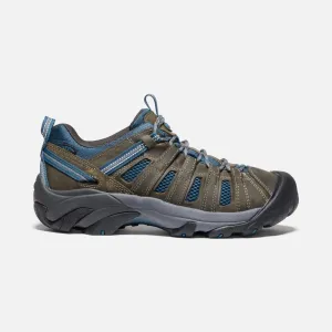Keen Men's Voyageur Hiking Shoes- Alcatraz/ Legion Blue