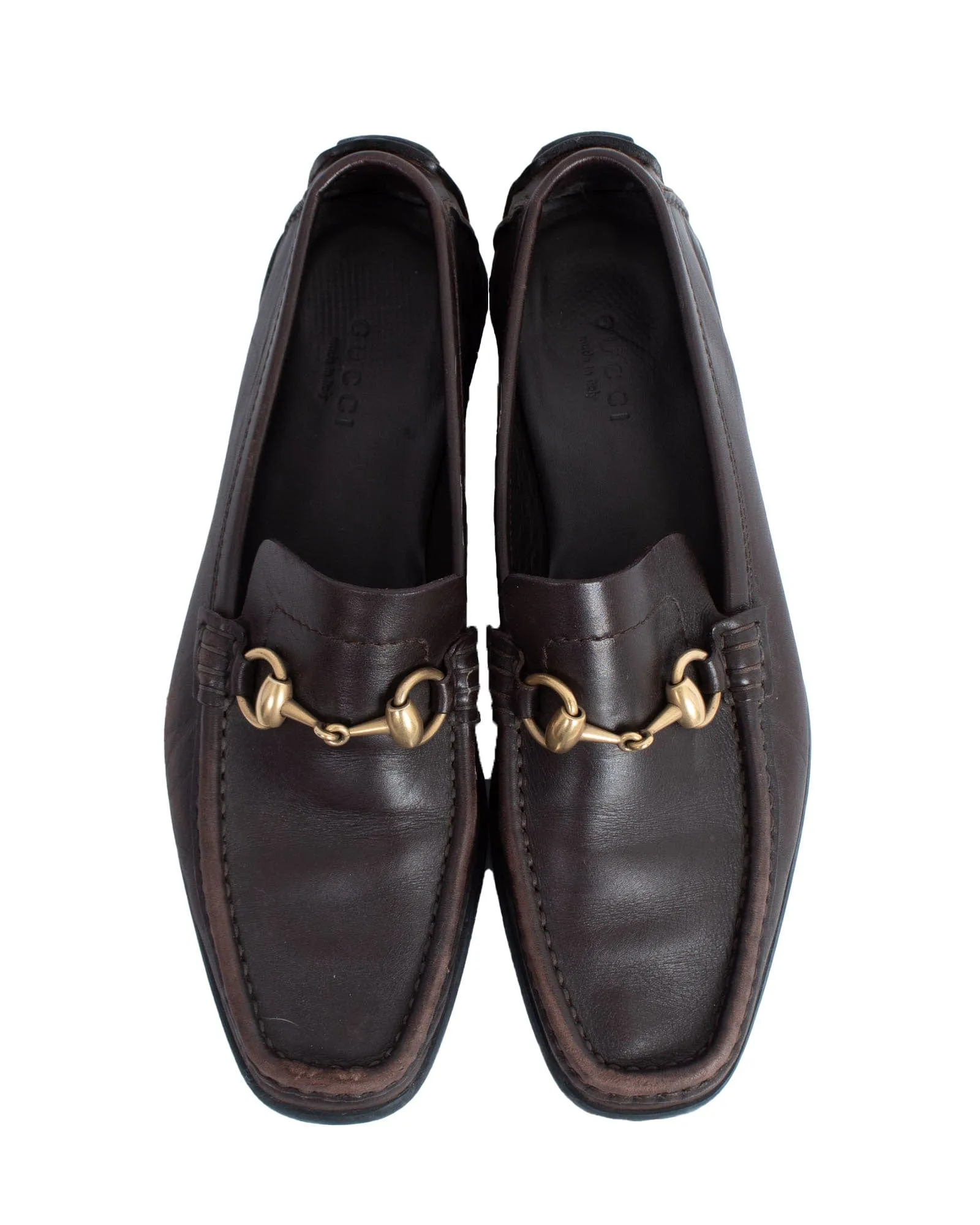 Leather Horsebit Loafers