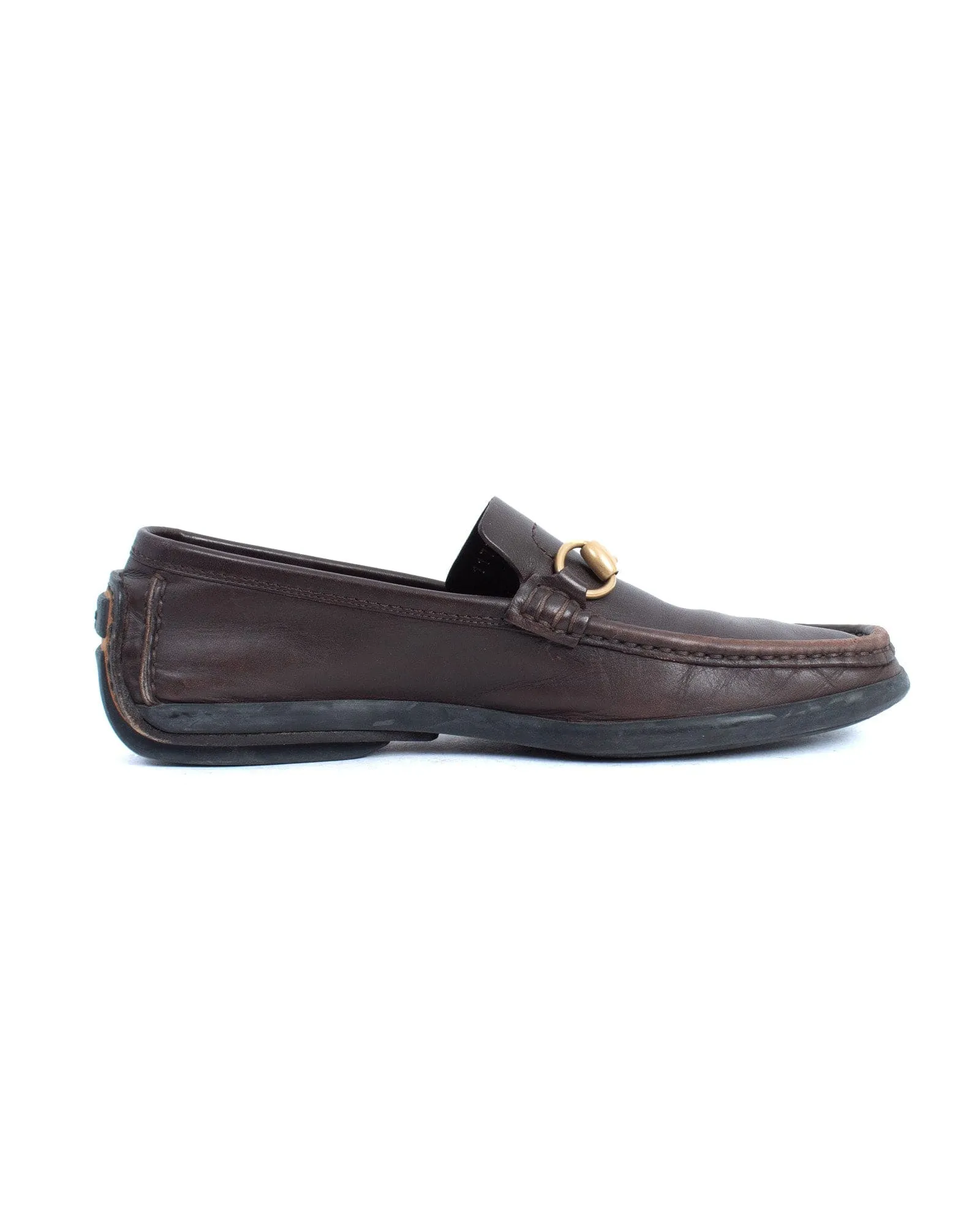 Leather Horsebit Loafers