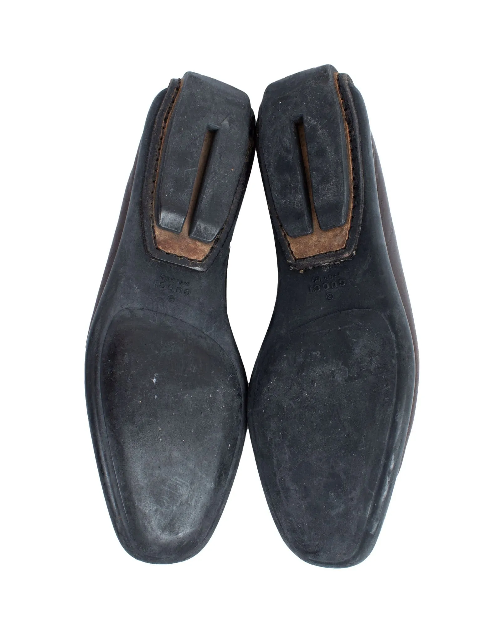 Leather Horsebit Loafers