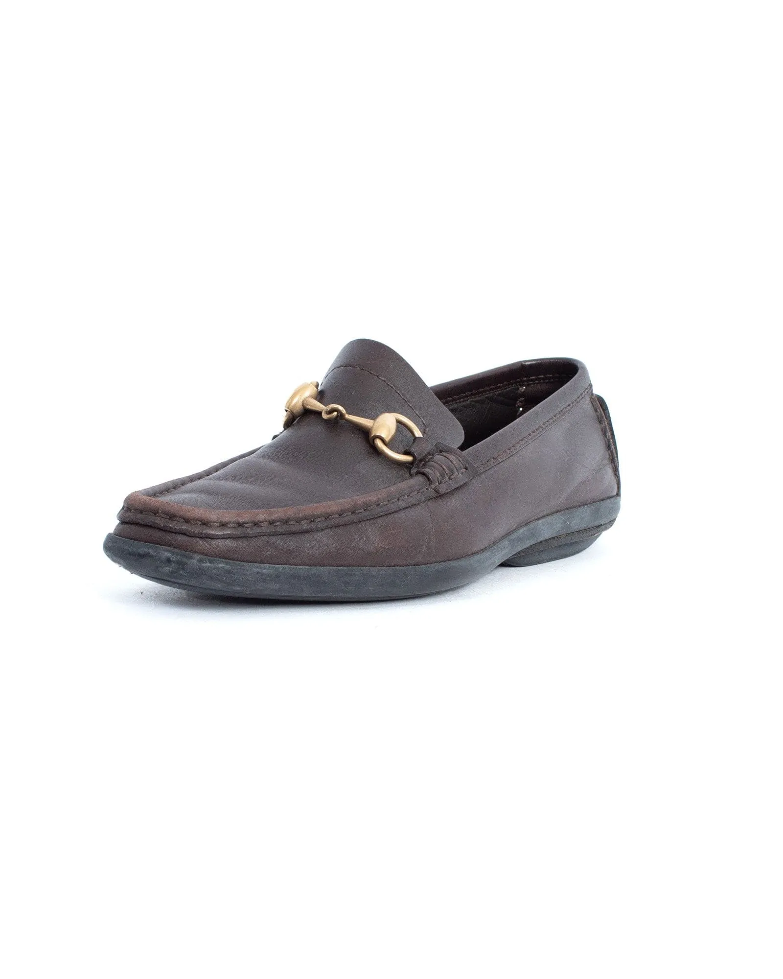 Leather Horsebit Loafers