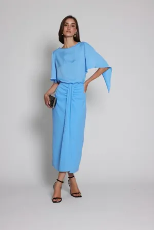 Moskada Blue Two-Piece Occasion Set