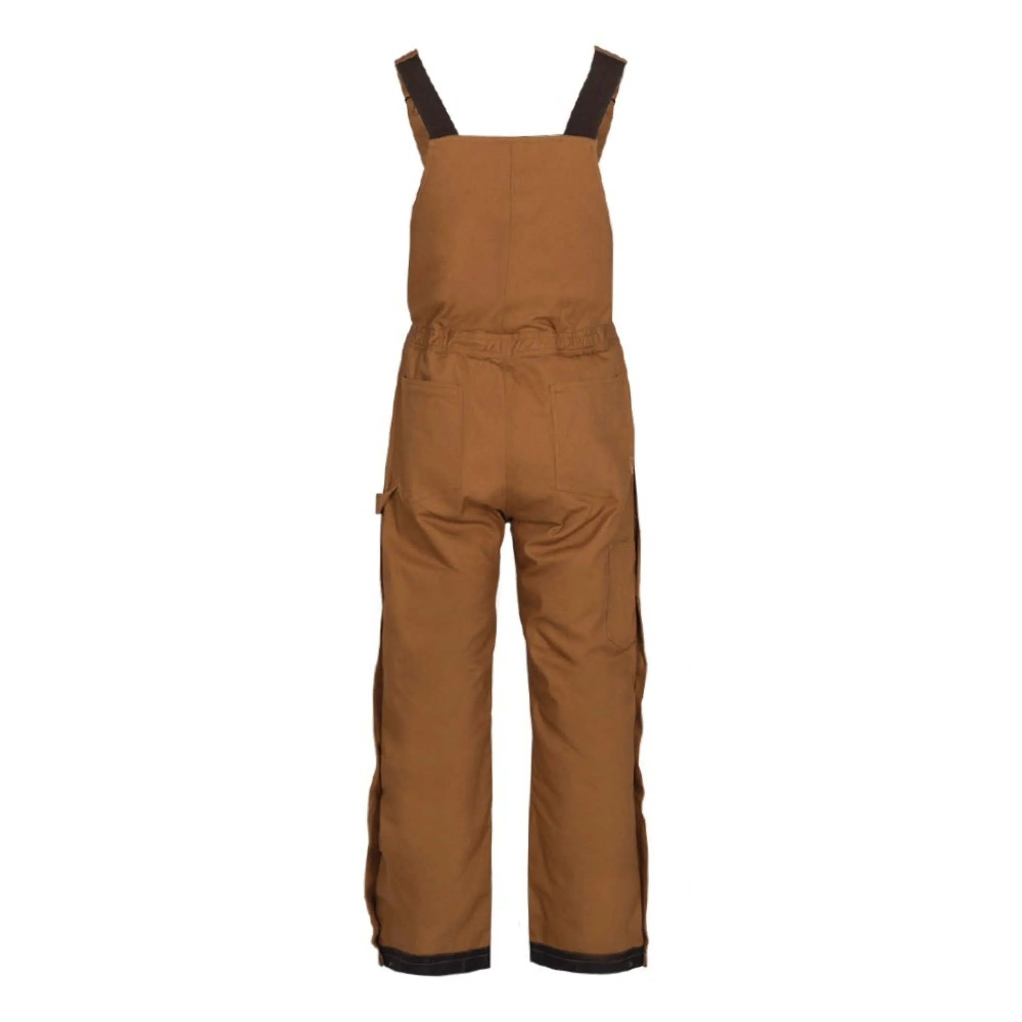 Nats Men's Winter Bib Work Overalls WK945 | 12 oz Cotton Canvas, Insulated, Water and Stain Repellent, Adjustable Fit, Durable | Sizes S-4XL