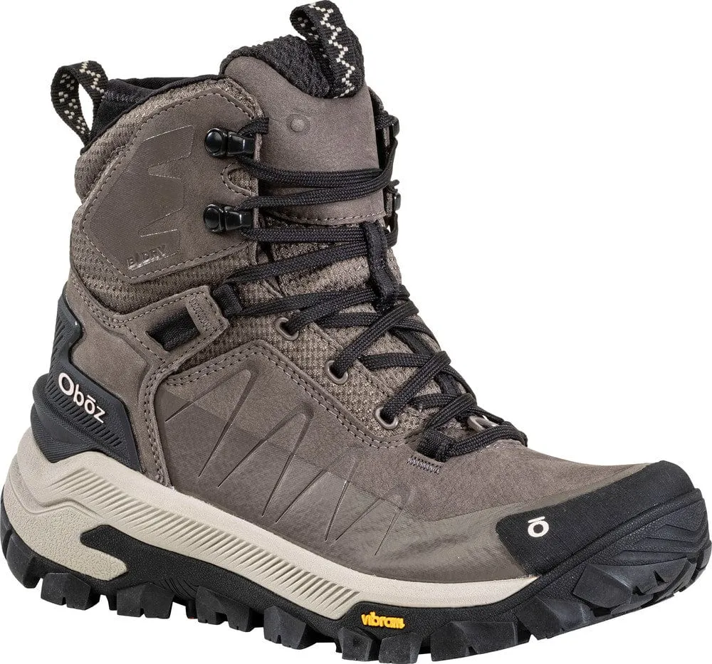 Oboz Women's Bangtail Insulated Waterproof Hiking Boots- Peregrine