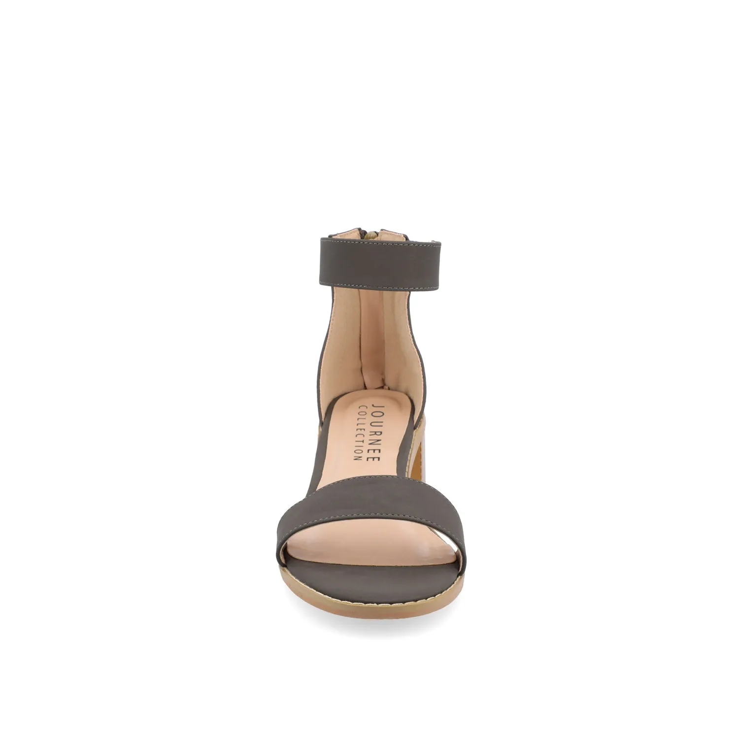 PERCY STRAPPY HEELS IN FAUX LEATHER