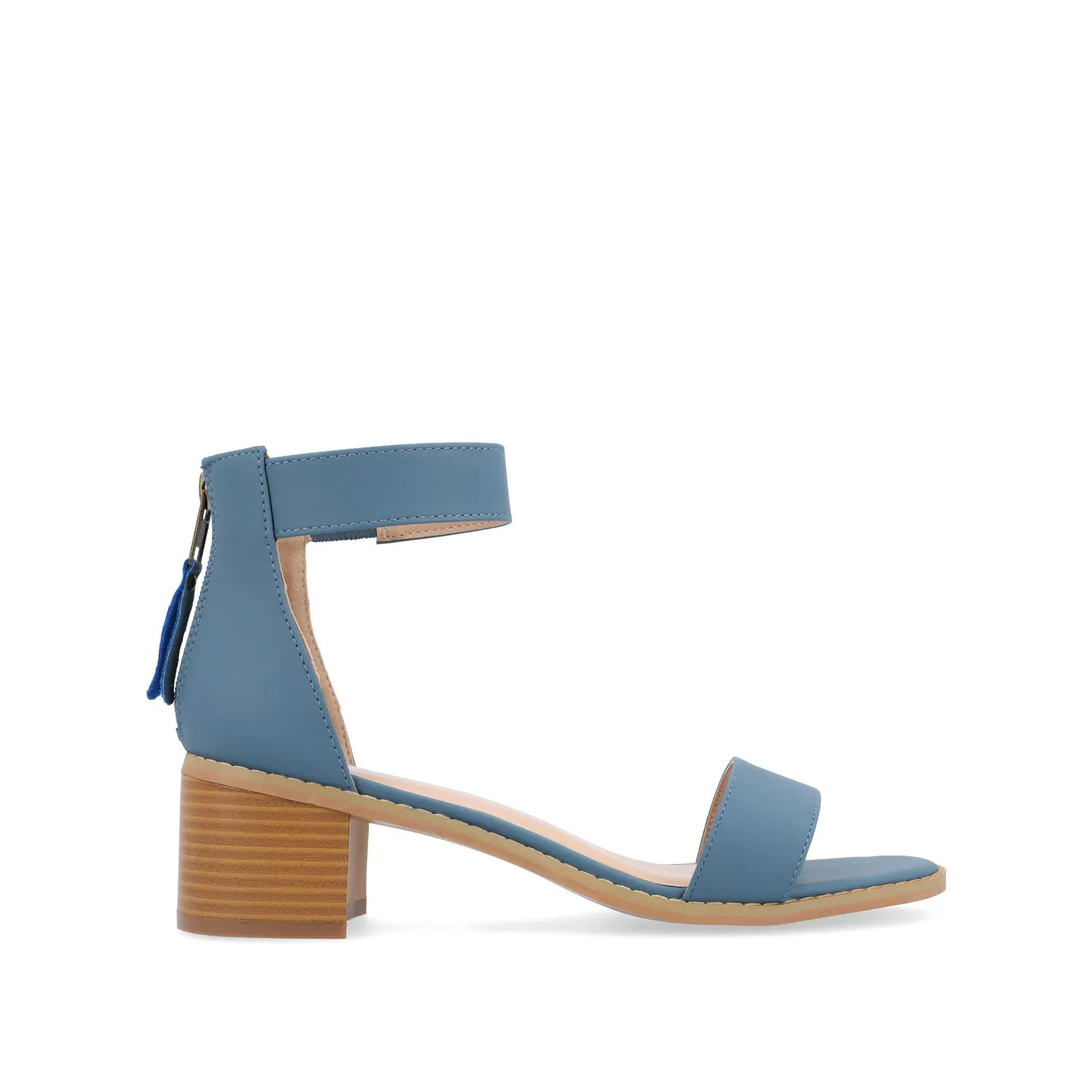 PERCY STRAPPY HEELS IN FAUX LEATHER