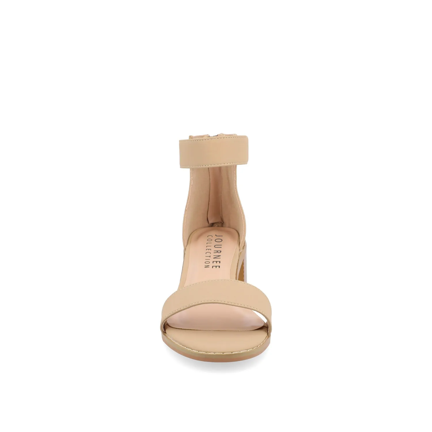 PERCY STRAPPY HEELS IN FAUX LEATHER