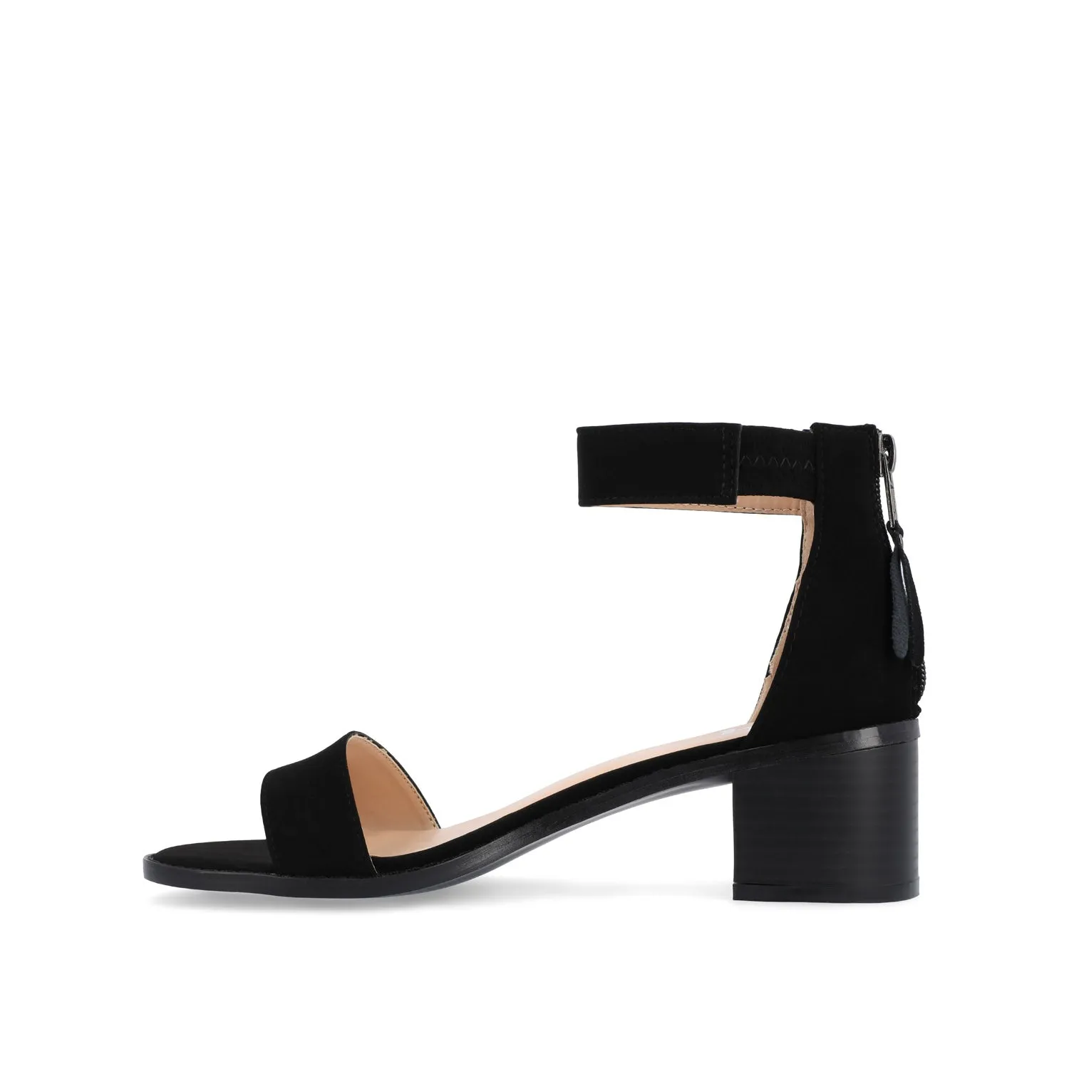 PERCY STRAPPY HEELS IN FAUX LEATHER