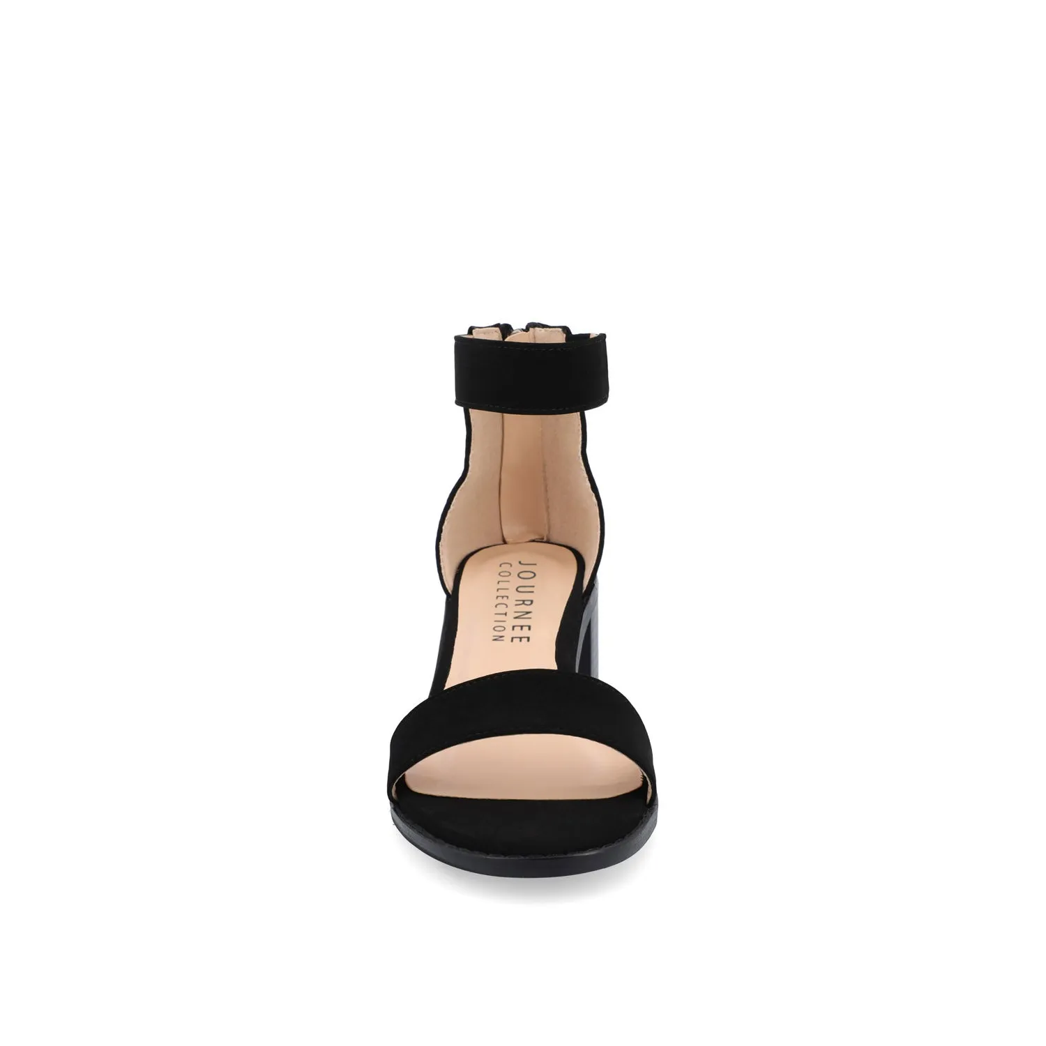 PERCY STRAPPY HEELS IN FAUX LEATHER