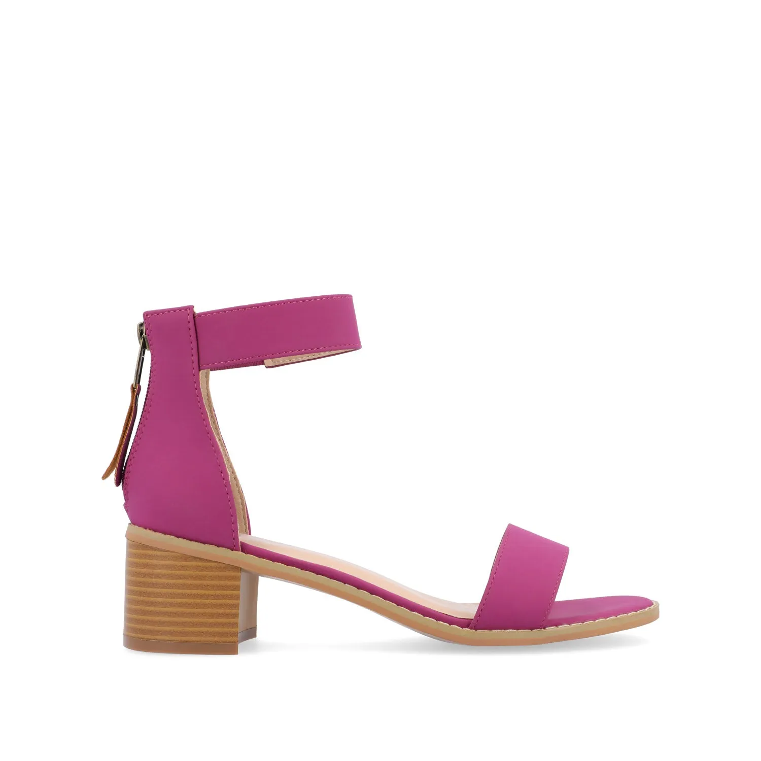 PERCY STRAPPY HEELS IN FAUX LEATHER