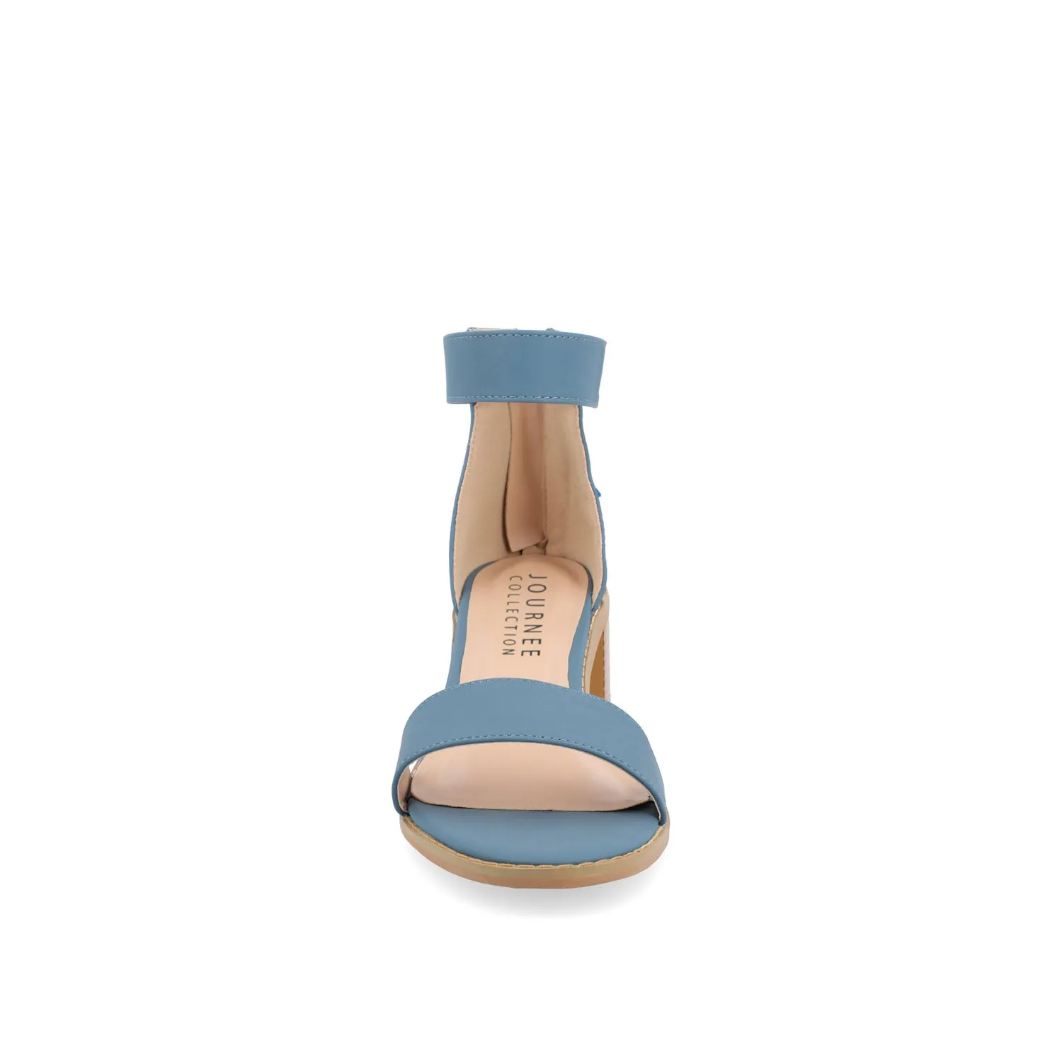 PERCY STRAPPY HEELS IN FAUX LEATHER