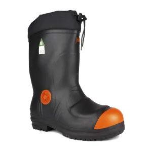 STC Men's Winter Rubber Work Boots | Cobalt CSA Approved, Natural Rubber, Steel Toe, -60°C Rated, Removable Insulated Liner, Snow Collar | Sizes 7-15
