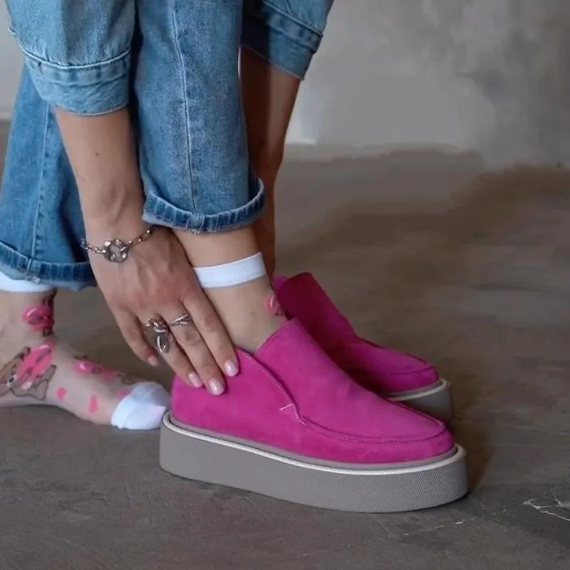 Suede Loafers