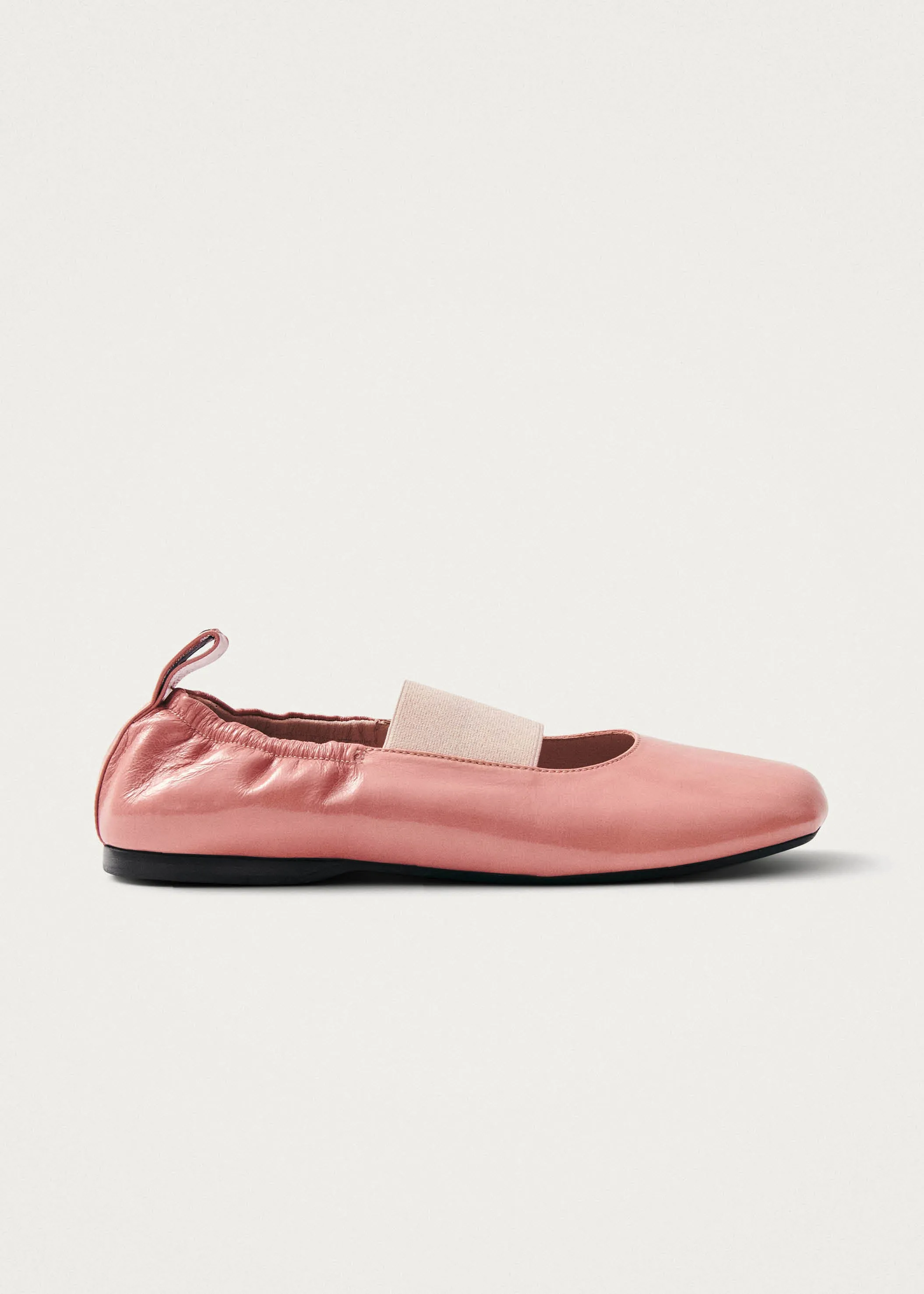 Sutton Onix Pink Leather Ballet Flats