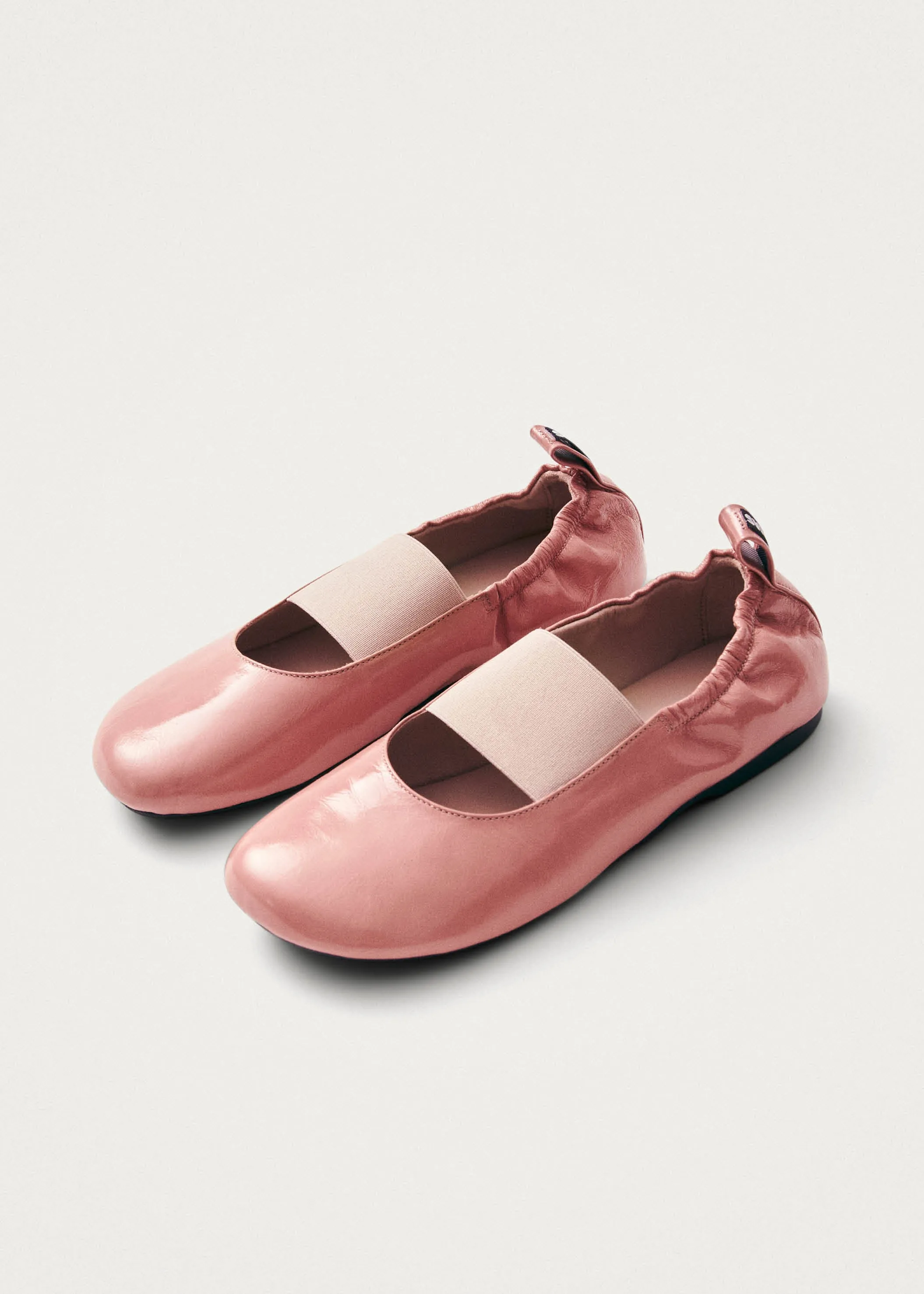 Sutton Onix Pink Leather Ballet Flats